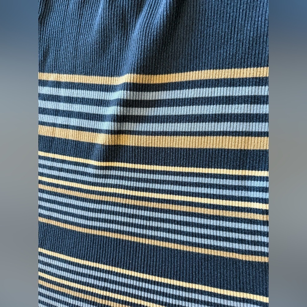 Liz Claiborne Lizwear Striped Ribbed Cotton Sweater Women’s Size Large - Picture 6 of 6